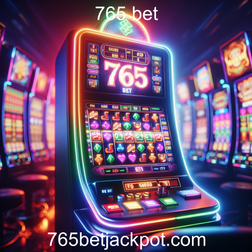 Atração das Máquinas Caça-Níqueis no 765 Bet